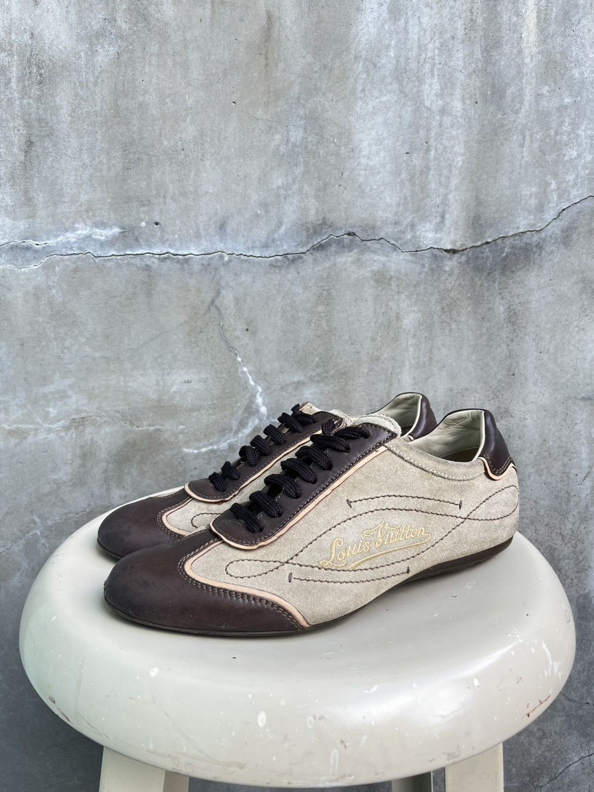 Louis Vuitton Brown Low Trainers Size US 5 / EU 37 - 3 Thumbnail