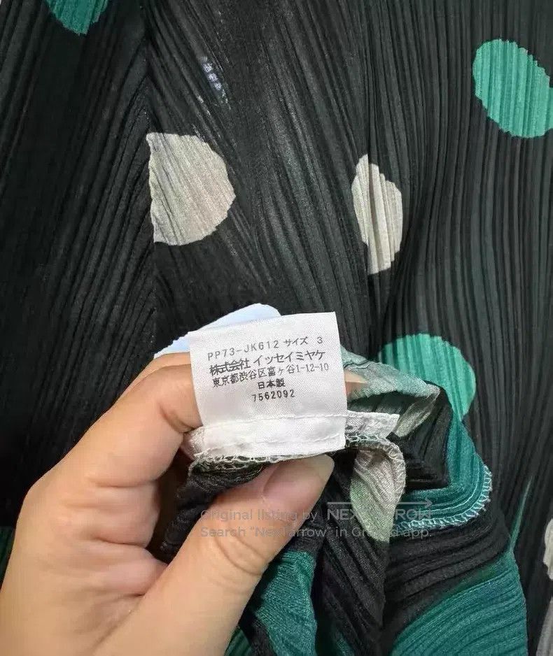 Issey Miyake Issey Miyake Green Long Sleeve Size L / US 10 / IT 46 - 6 Thumbnail