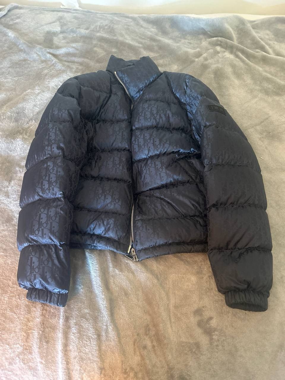 Dior Dior oblique monogram puffer jacket Size US L / EU 52-54 / 3 - 2 Thumbnail