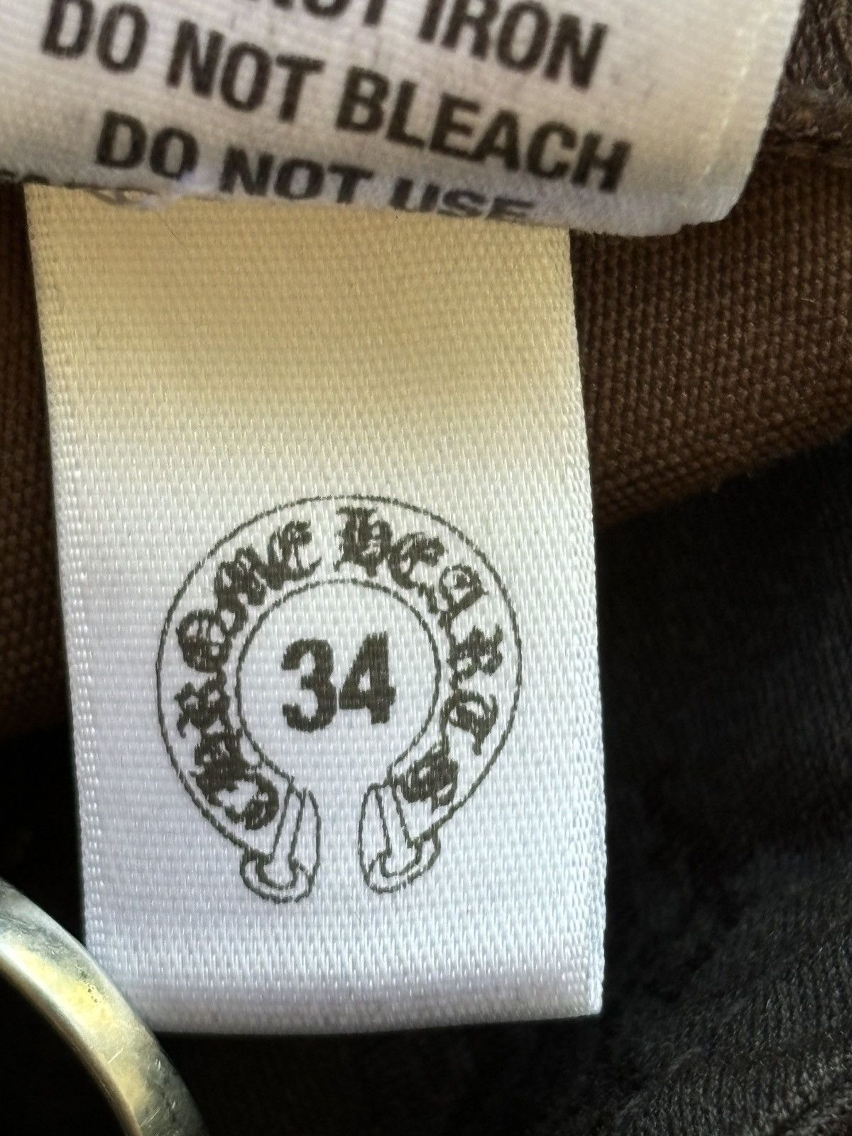 Chrome Hearts 🚭EVERYDAY CHROME🚭 BROWN CHINO SHORTS Size US 34 / EU 50 - 12 Thumbnail