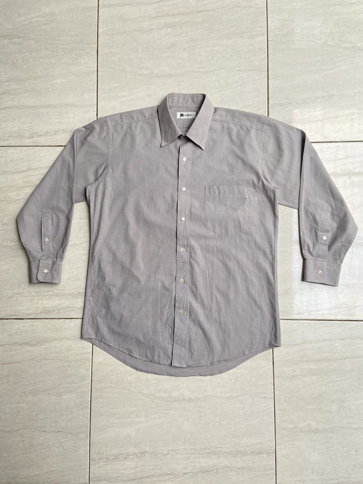 Issey Miyake IM PRODUCT Issey Miyake Grey Shirt Size US M / EU 48-50 / 2 - 1 Thumbnail