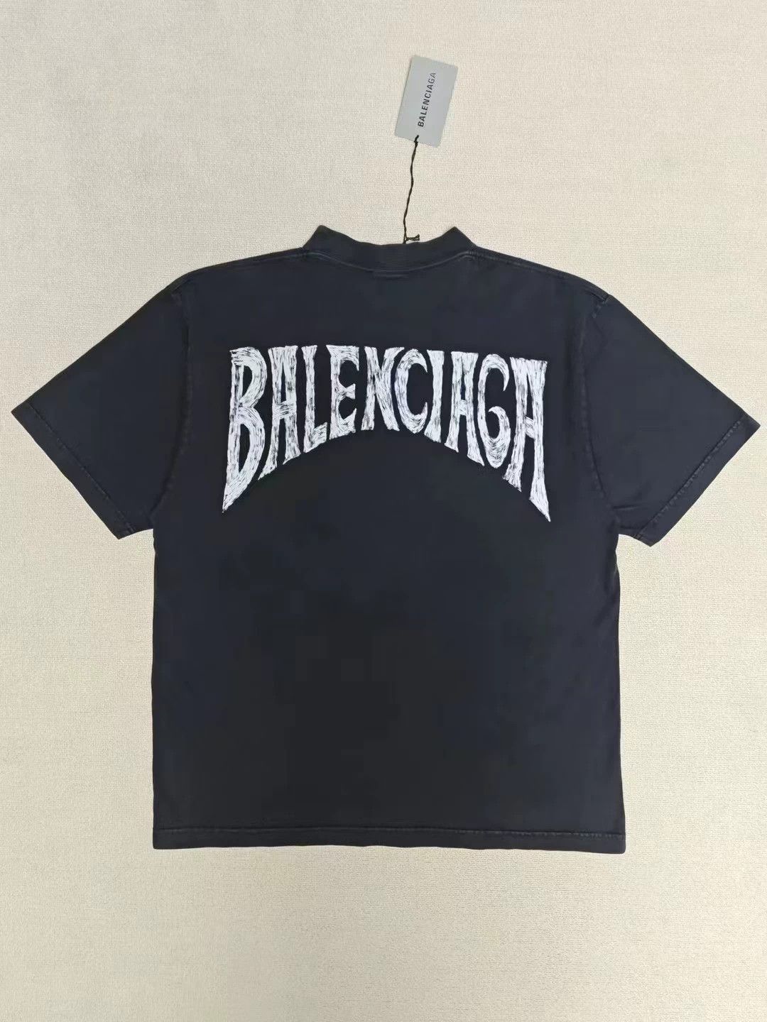 Balenciaga Balenciaga 24ss Totem Graffiti Washed and Used Short 