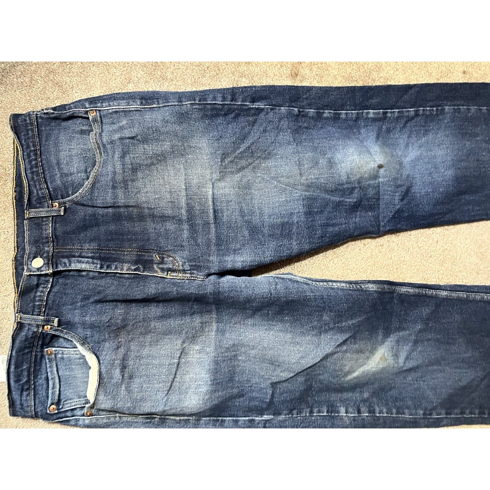 Levi's VINTAGE Levi's 505 Jeans Regular Denim Blue 38x30 Men's Jeans Size US 38 / EU 54 - 4 Thumbnail