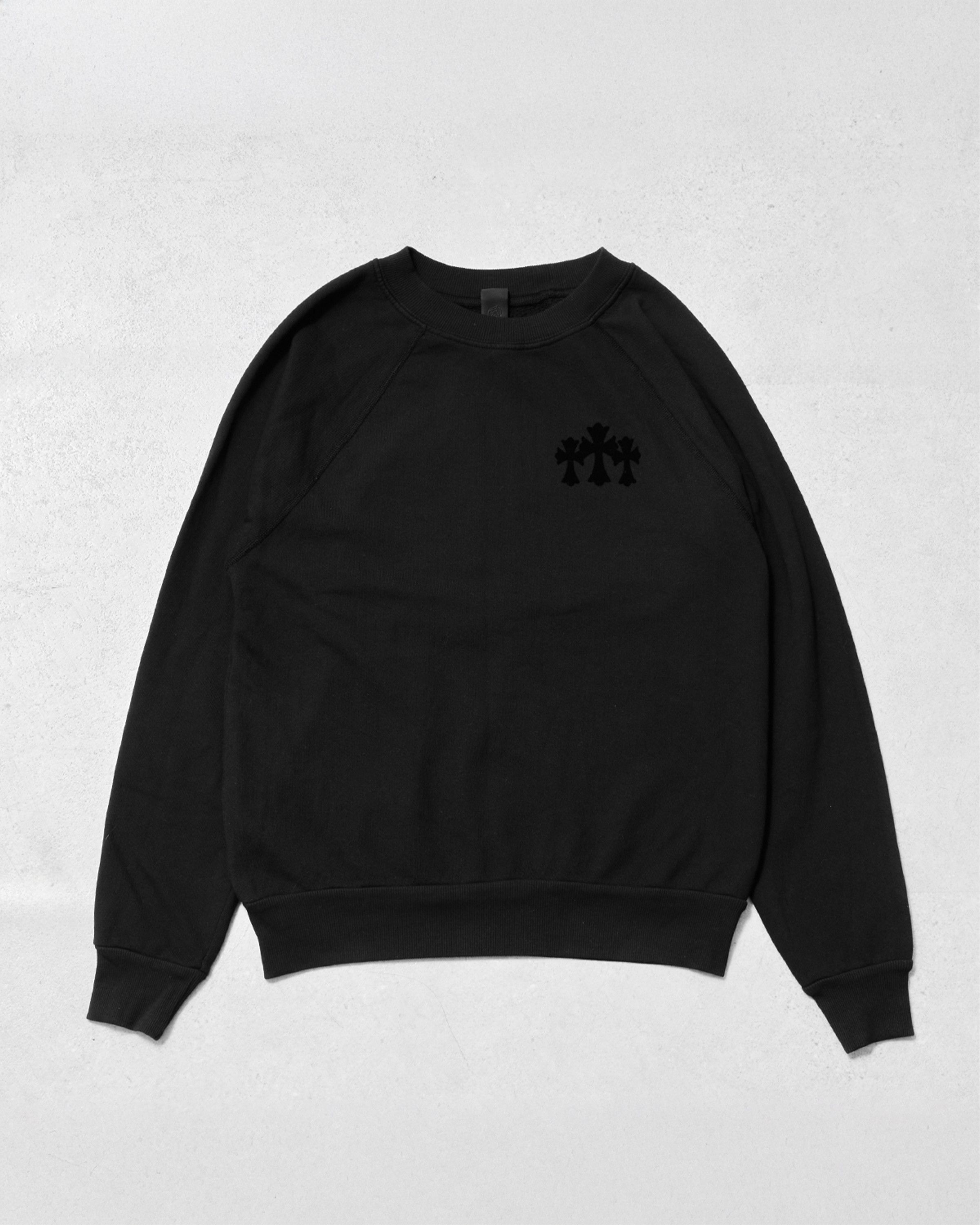 Chrome Hearts CHROME HEARTS Blind Spot Black Tripple Cross Sweater BLACK Size US S / EU 44-46 / 1 - 3 Thumbnail