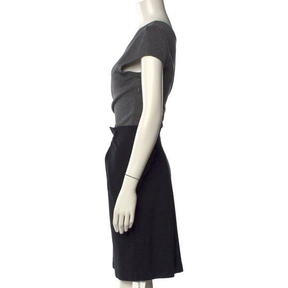 Theory Theory Scoop Neck Knee Length Dress Size S / US 4 / IT 40 - 2 Thumbnail