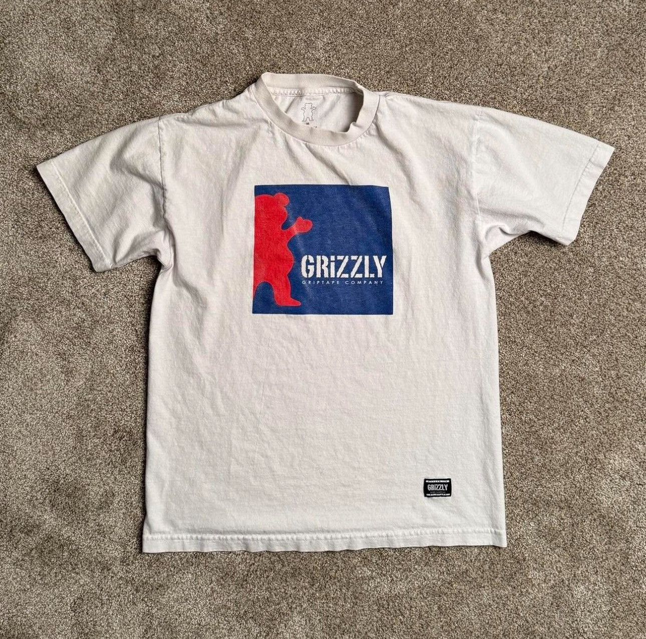 Grizzly Griptape VINTAGE GRIZZLY GRAPHIC TEE Size US M / EU 48-50 / 2 - 1 Thumbnail