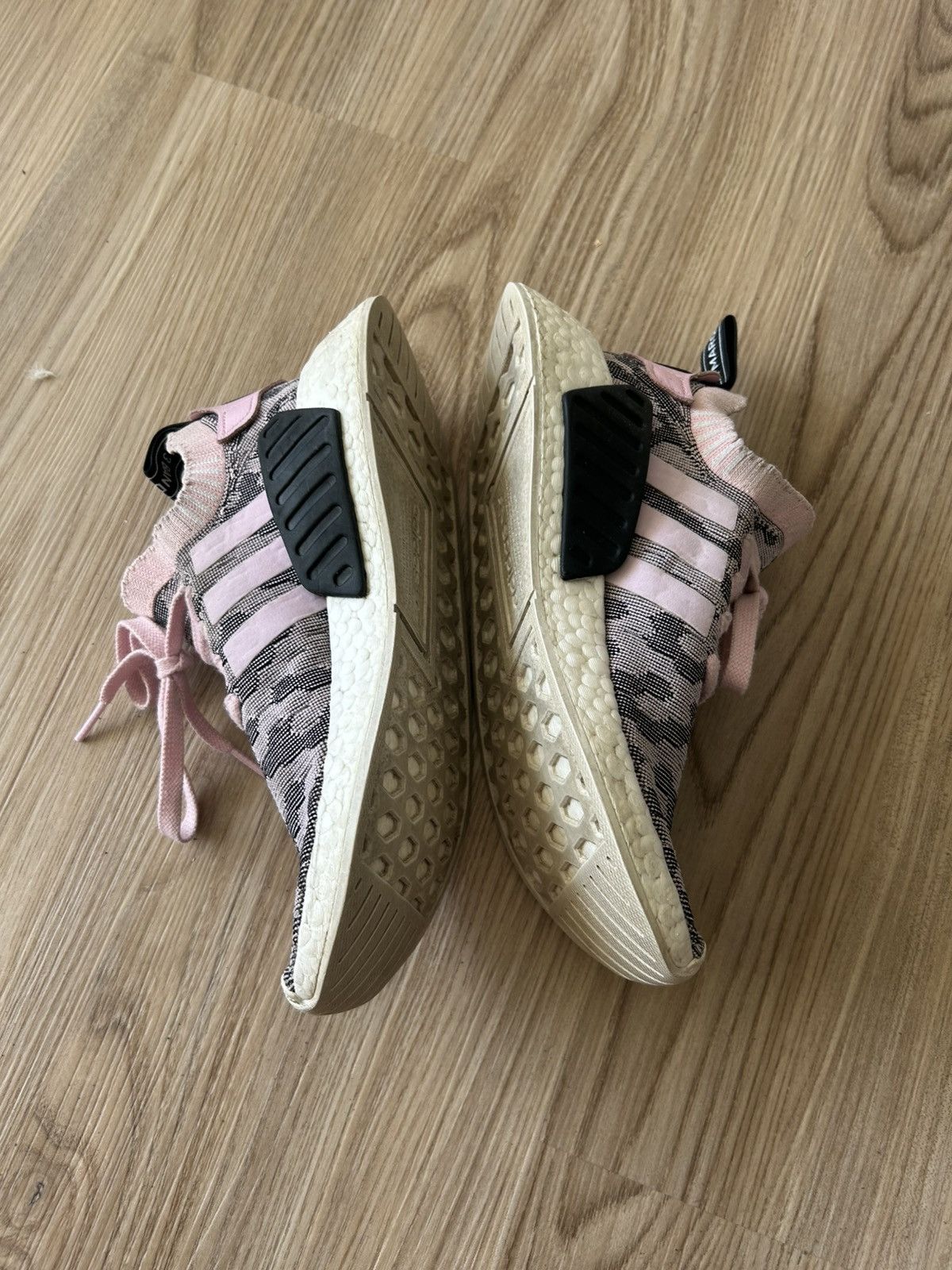 Adidas Adidas Boost NMD Glitch Pink Size US 7 / IT 37 - 3 Thumbnail