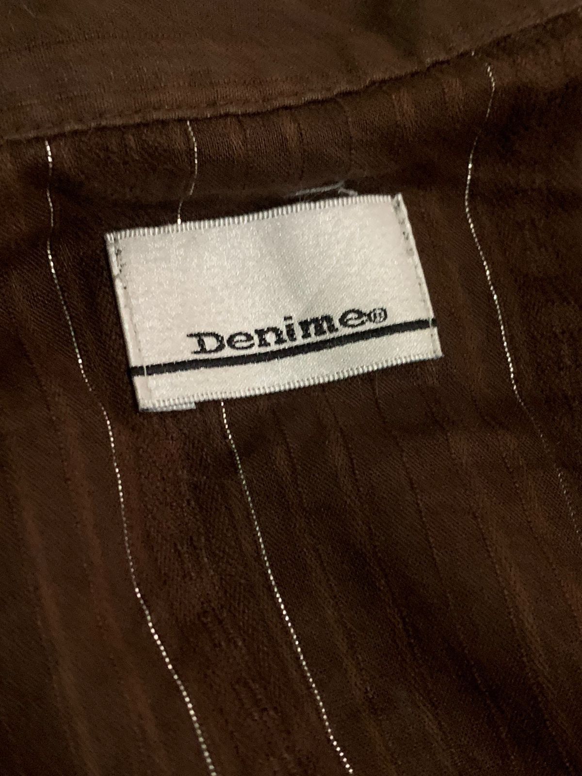Denime × Japanese Brand × Vintage Denime Japanes Brand Shirt Size US L / EU 52-54 / 3 - 4 Thumbnail