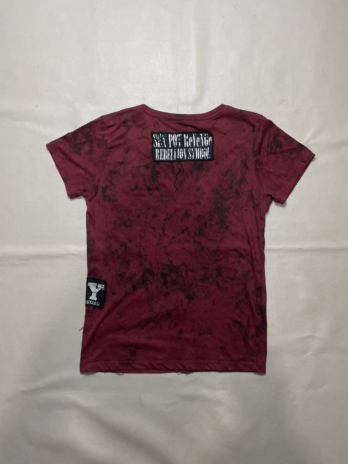 Sex Pot ReVeNGe Sexpot revenge Punks Patcwork Gothic tshirt vkei opium style Size US S / EU 44-46 / 1 - 2 Thumbnail