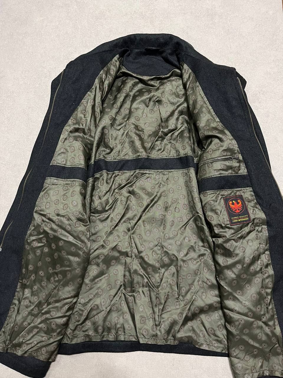 Other Vintage 90s Men`s Coat Viscose Wool Heavyweight Size US L / EU 52-54 / 3 - 18 Thumbnail