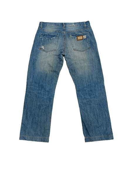 Dolce & Gabbana DOLCE & GABBANA Distressed Jeans Nice Style Size US 33 - 2 Thumbnail