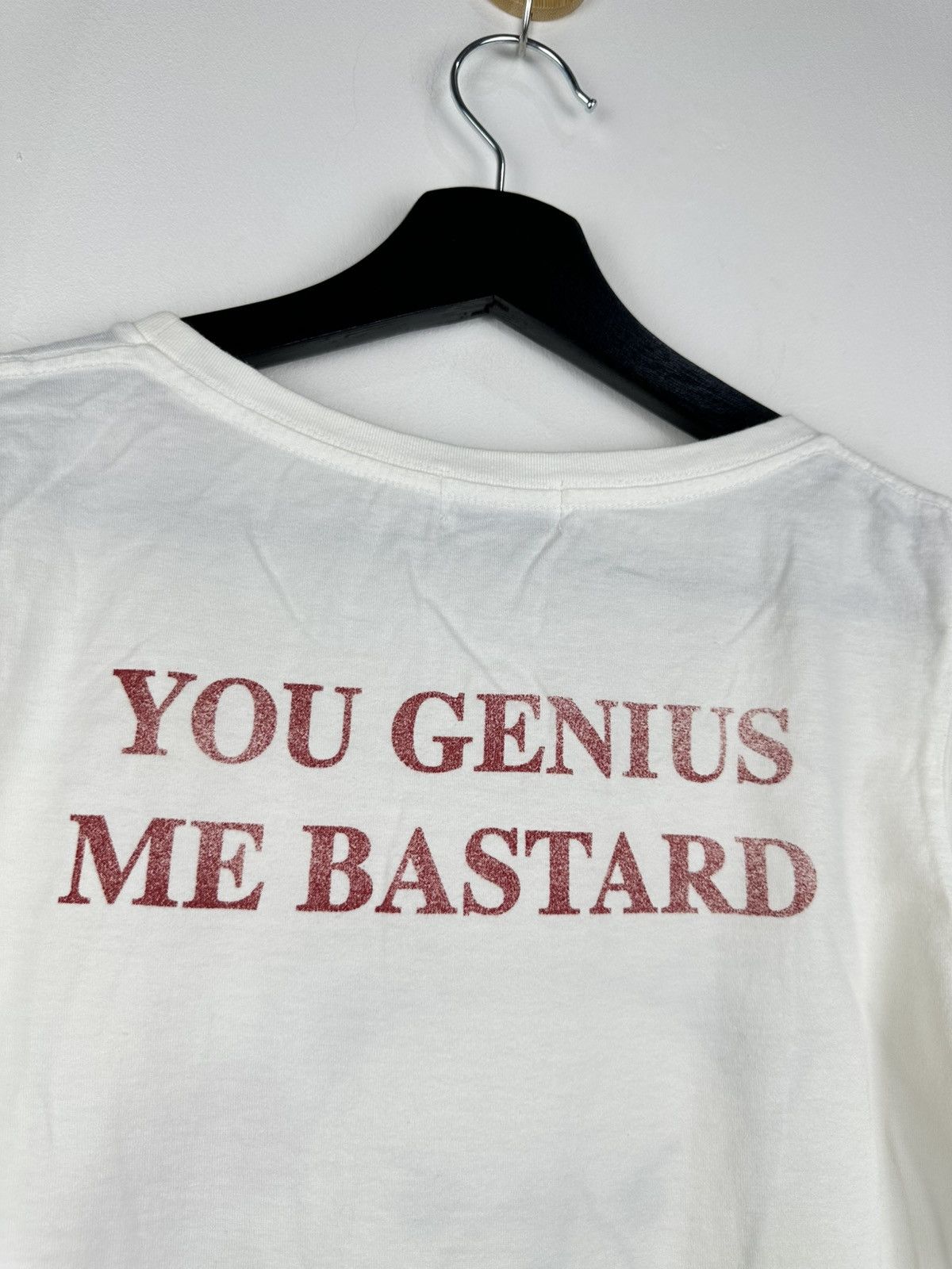Hysteric Glamour Hysteric Glamour You Genius Me Bastard Tee Size M / US 6-8 / IT 42-44 - 4 Thumbnail