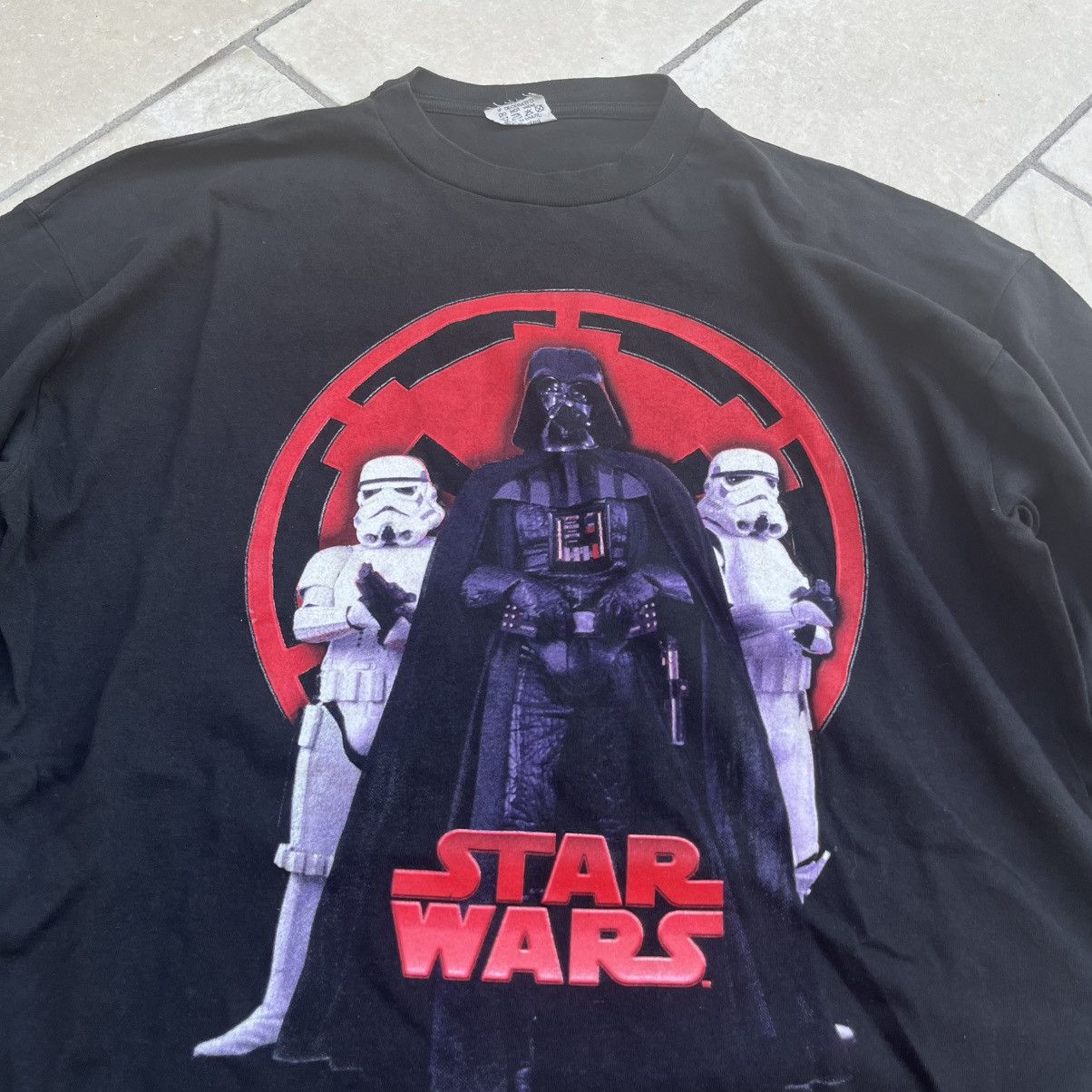 Vintage Vintage 1997 Star Wars Darth Vader single stitch tee XL Size US XL / EU 56 / 4 - 2 Thumbnail