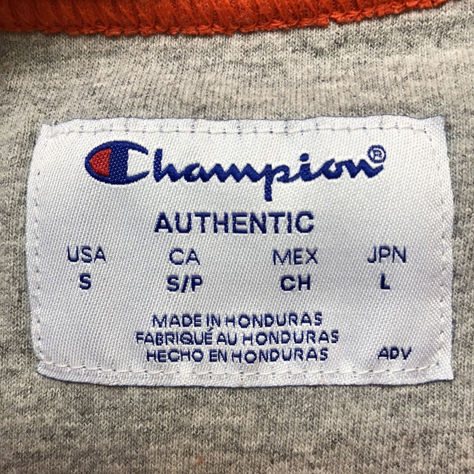 Champion × Vintage Champion Sweatshirt C Logo Athletic Bleach Stained Pullover Size US S / EU 44-46 / 1 - 11 Thumbnail