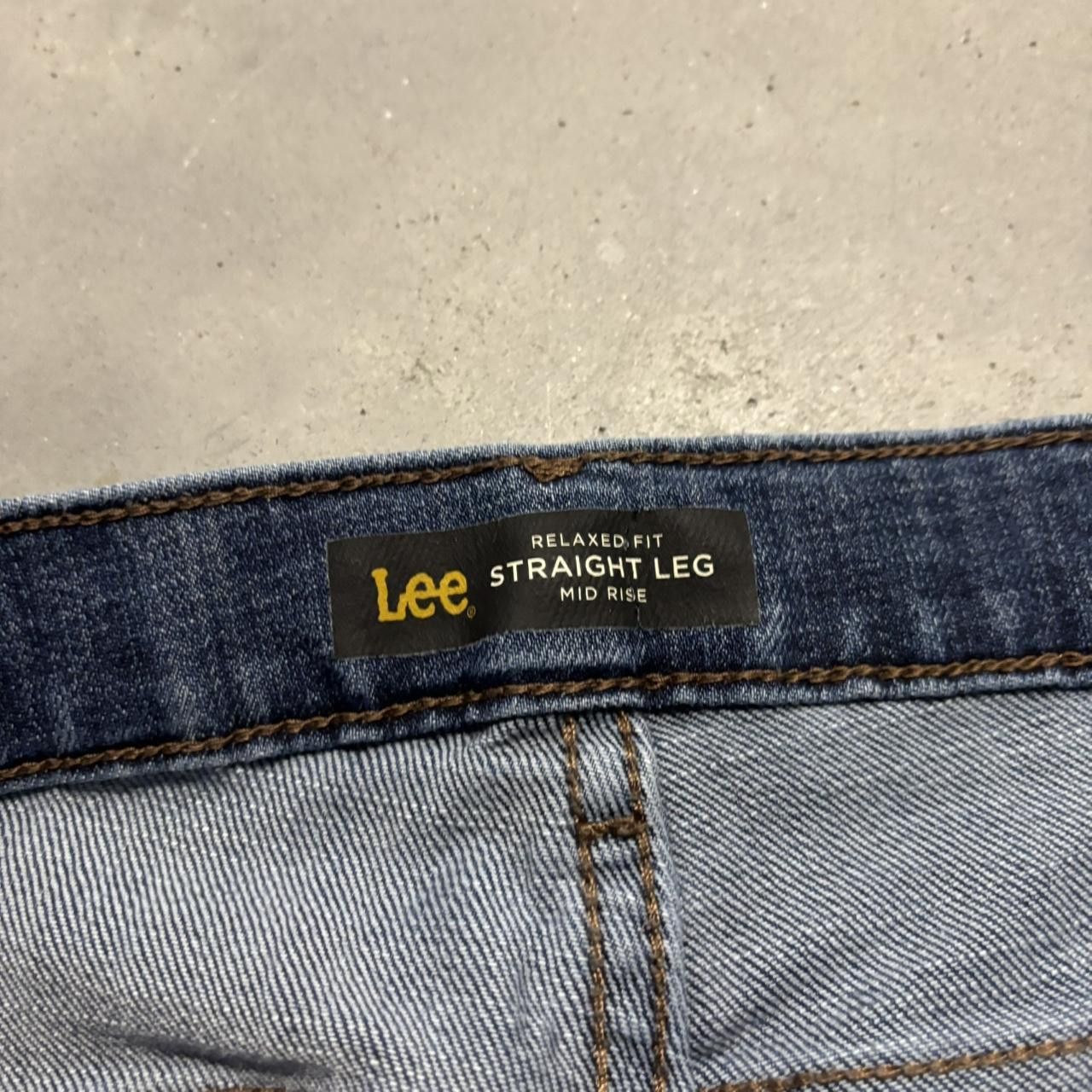 Japanese Brand × Vintage Crazy Vintage Y2K:2000s Grunge Dark Blue Wash Denim Jeans! Size US 33 - 8 Thumbnail