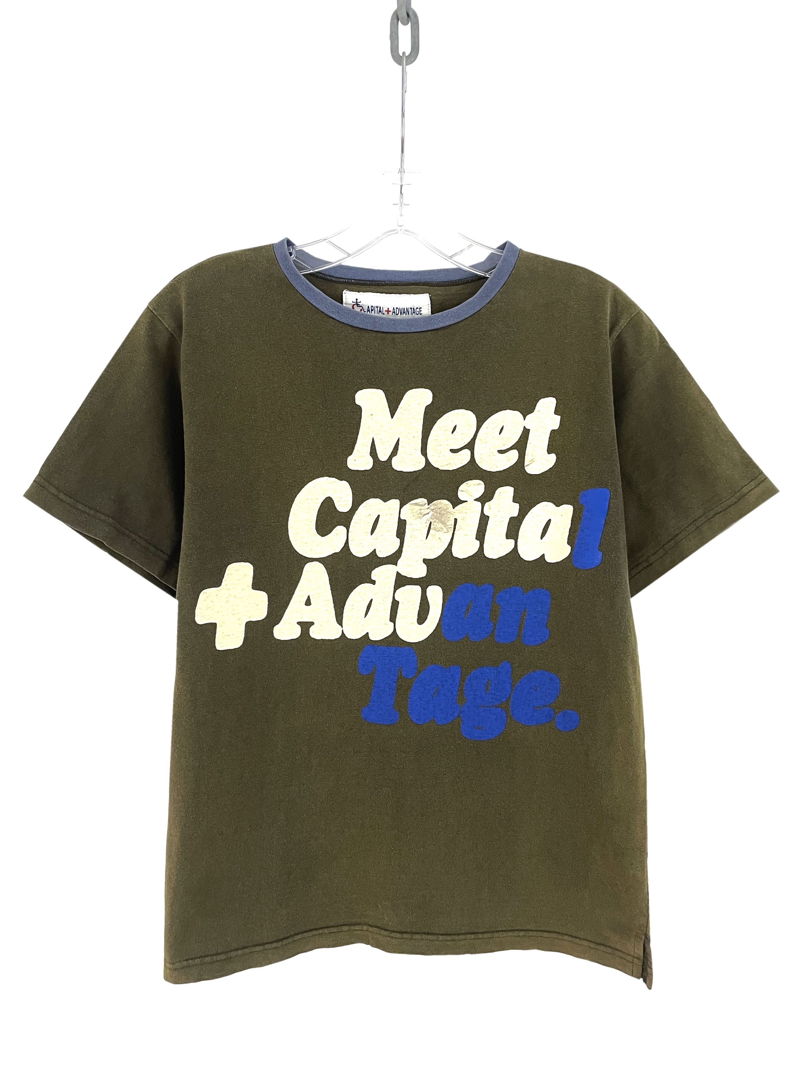 Kapital Meet Capital + Advantage T-Shirt Size US S / EU 44-46 / 1 - 1 Thumbnail