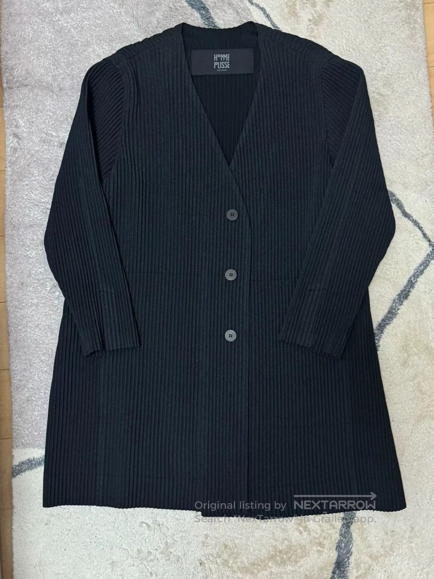 Homme Plisse Issey Miyake Issey Miyake Homme Plisse Long Coat. Size US S / EU 44-46 / 1 - 2 Thumbnail