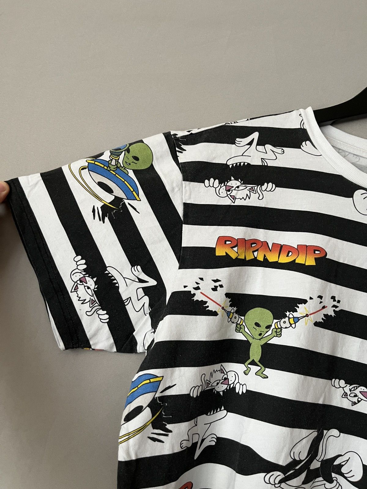 RIPNDIP RipnDip Nerm and Alien Full Printed T-shirt Size US L / EU 52-54 / 3 - 3 Thumbnail