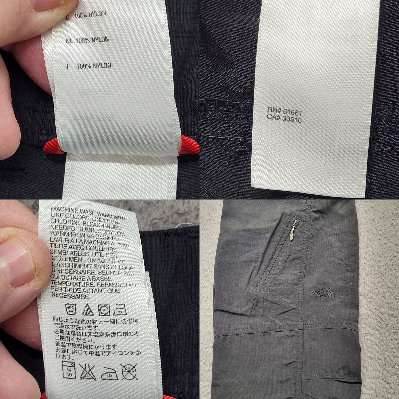 The North Face The North Face Capri Pants Womens 10 Straight Leg Casual Stretch Hiking Lightweight Pants Regular Black Capri Women 10 Straight Leg Outdoor Size 32" / US 10 / IT 46 - 10 Thumbnail