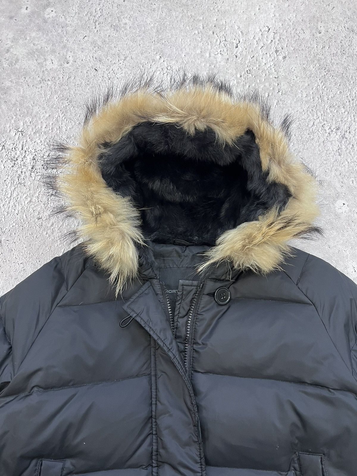 Hysteric Glamour 2000s Japanese Punk Grunge Fur Puffer Jacket opium style Size US M / EU 48-50 / 2 - 5 Thumbnail