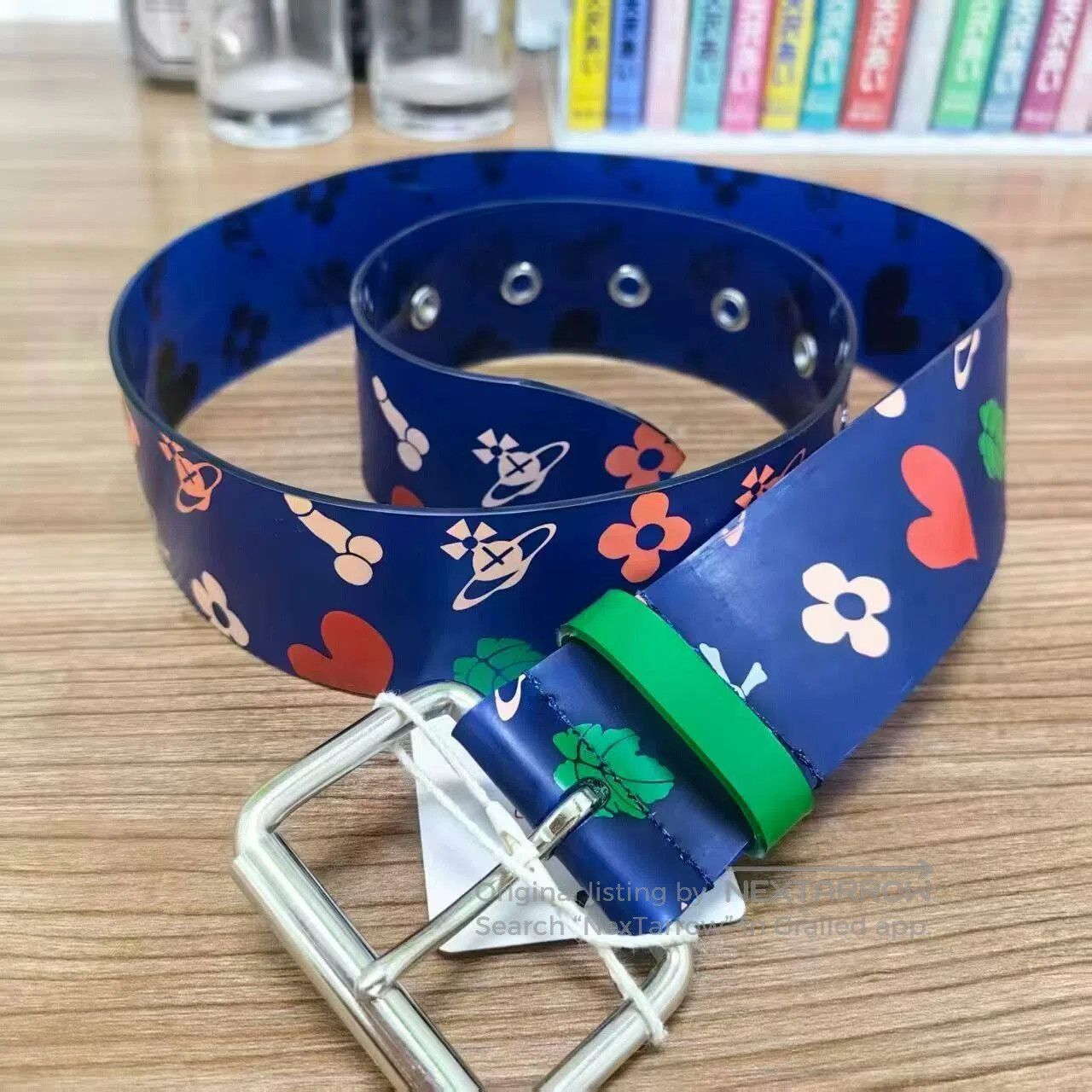 Vivienne Westwood vivienne westwood blue graphic belt. Size ONE SIZE - 1 Thumbnail
