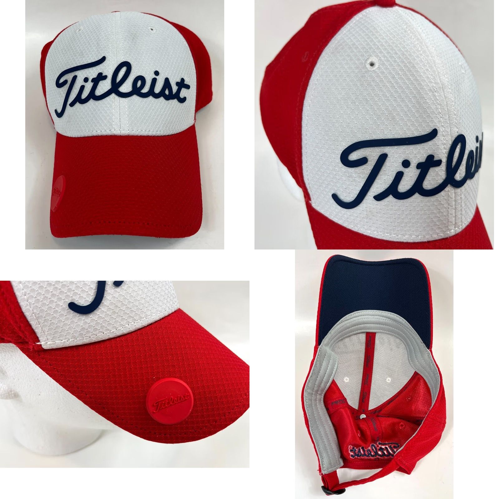Titleist Titleist Men’s Performance Golf Strapback Hat Cap Size ONE SIZE - 8 Thumbnail