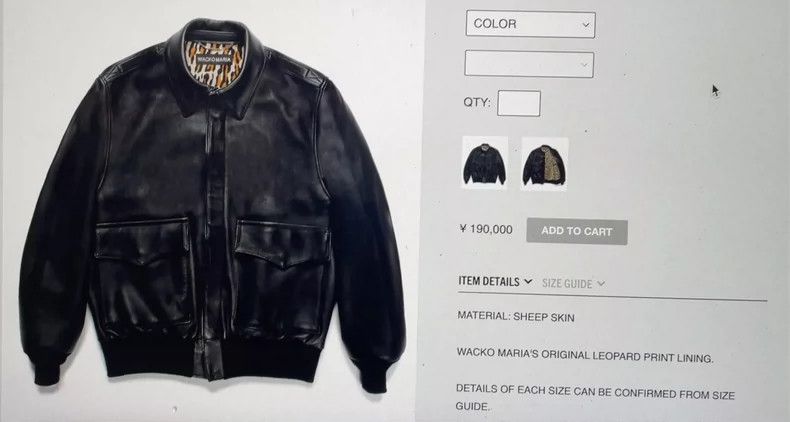 Wacko Maria WACKO MARIA Leather Jacket Size US M / EU 48-50 / 2 - 7 Thumbnail