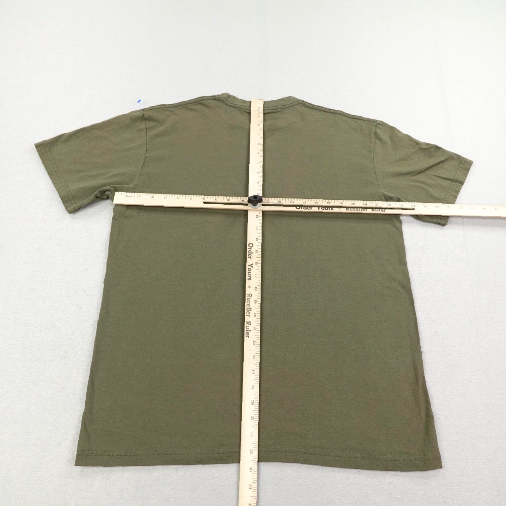 Vintage American Giant Shirt Mens XL Green USA Flag Short Sleeve Tee Patriotic Cotton Crew Neck Size US XL / EU 56 / 4 - 5 Thumbnail