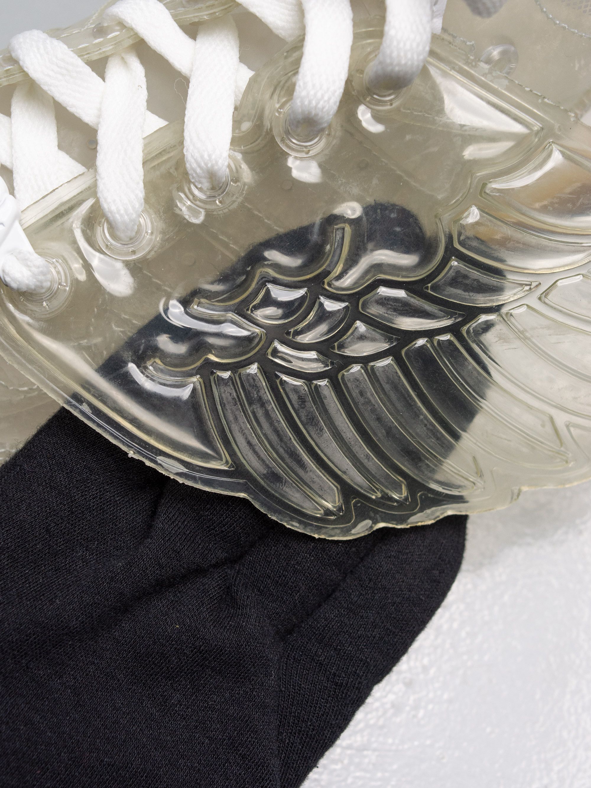 Adidas × Jeremy Scott adidas Originals by Jeremy Scott S/S 2011 JS Wings "Clear" Size US 6.5 / EU 39-40 - 12 Thumbnail