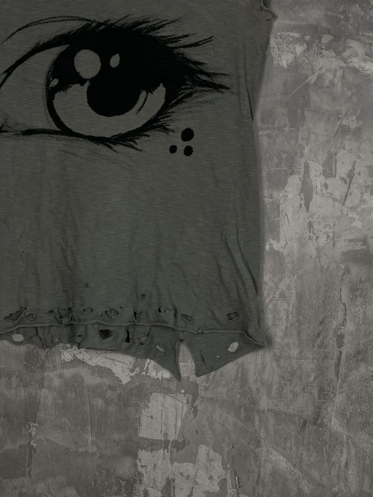 Hysteric Glamour × If Six Was Nine × Japanese Brand Vintage 00s Eye Logo Distressed Japanese Vibe T shirt Size XL / US 12-14 / IT 48-50 - 6 Thumbnail