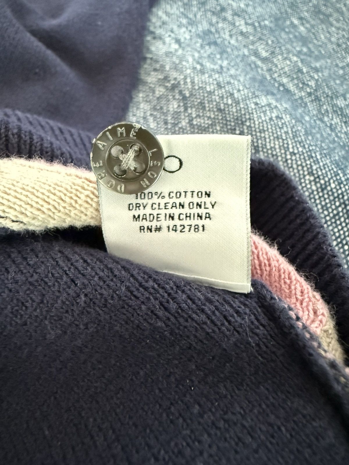 Aime Leon Dore Aime Leon Dore Button Down Sweater Polo- SMALL Size US S / EU 44-46 / 1 - 4 Thumbnail