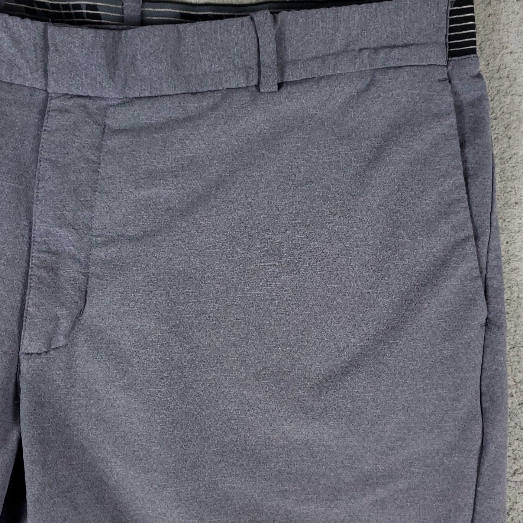 Nike Nike Shorts Mens 40 Blue Dri Fit Flat Front Chino Casual Golf Swoosh Polyester Size US 40 / EU 56 - 3 Thumbnail