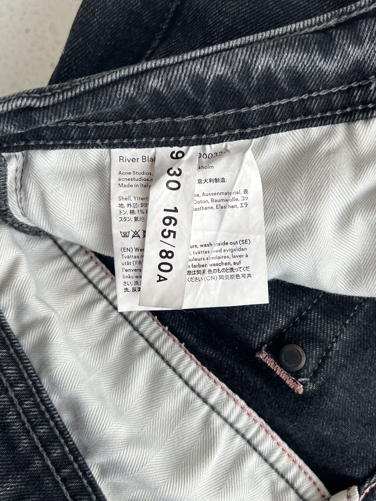 Acne Studios Acne Bla Konst Patchwork Denim Size US 30 / EU 46 - 4 Thumbnail