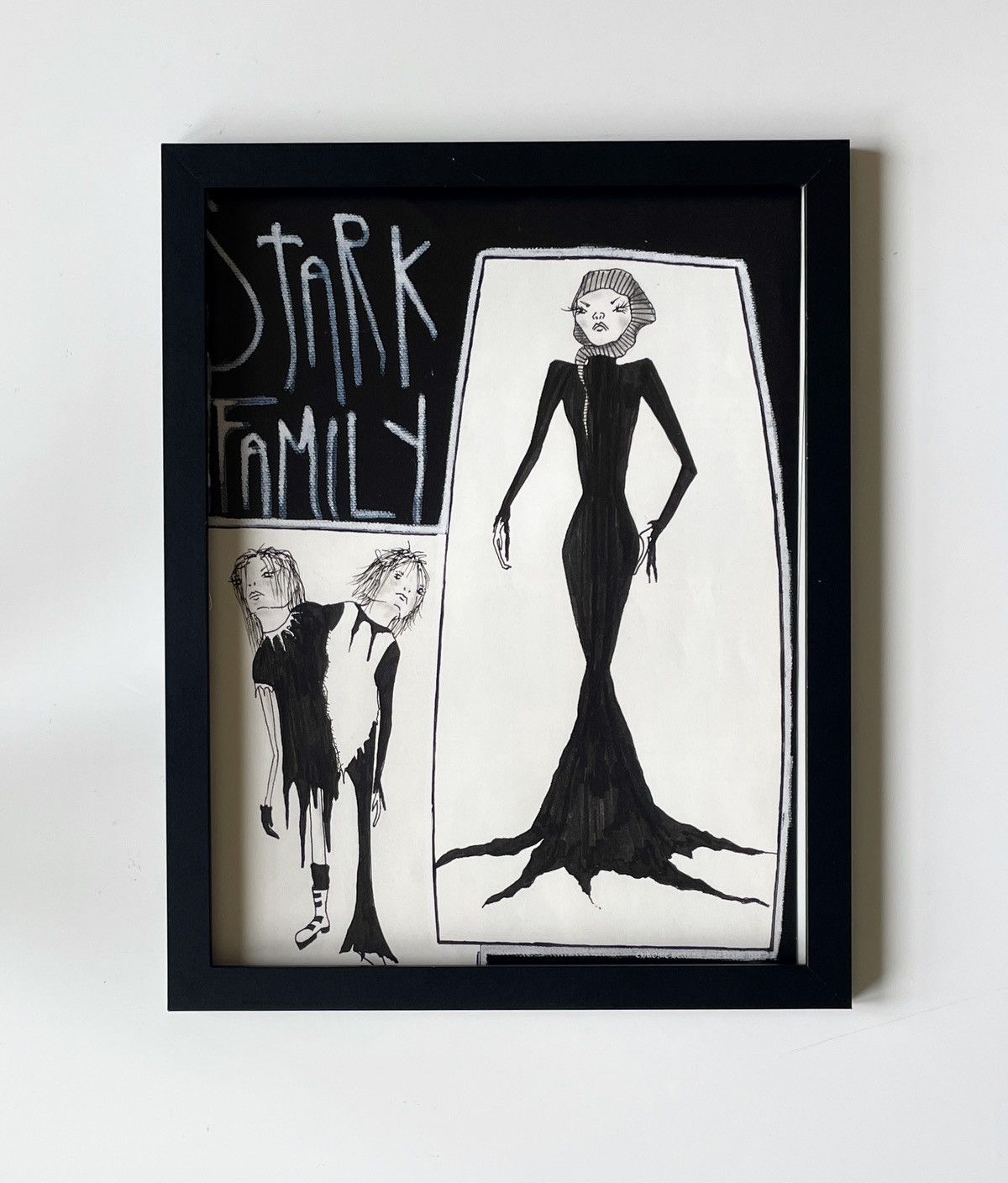 Chrome Hearts Chrome Hearts stark family photo Poster framed 9x11 Size ONE SIZE - 1 Thumbnail