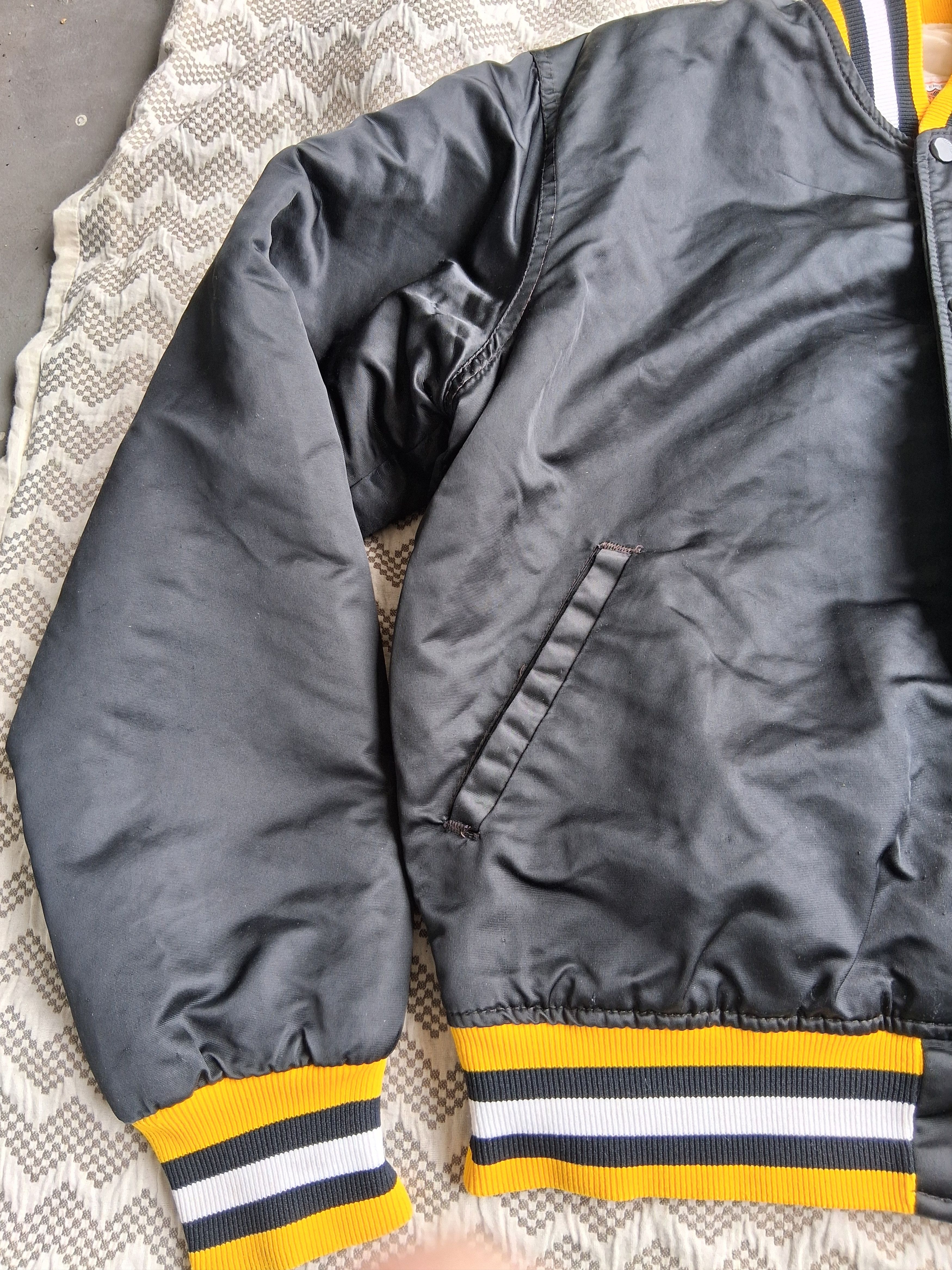 Starter Starter NHL Pittsburgh Penguins Satin Jacket 1980s USA Made Size US M / EU 48-50 / 2 - 6 Thumbnail