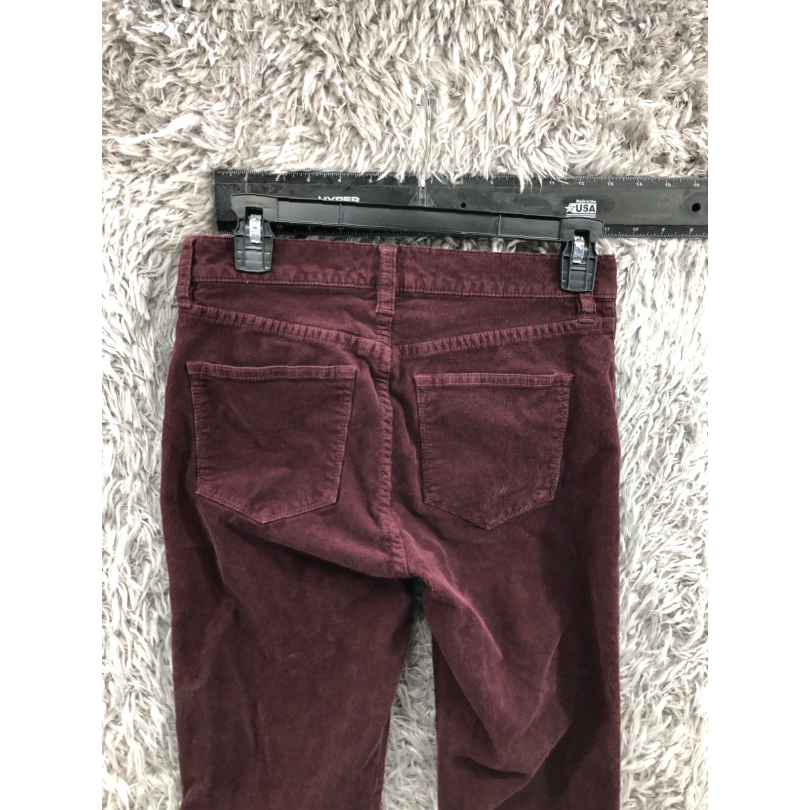J.Crew J.Crew Lookout High Rise Skinny Corduroy Pants Size 27 Womens Red Size 27" / US 4 / IT 40 - 6 Thumbnail