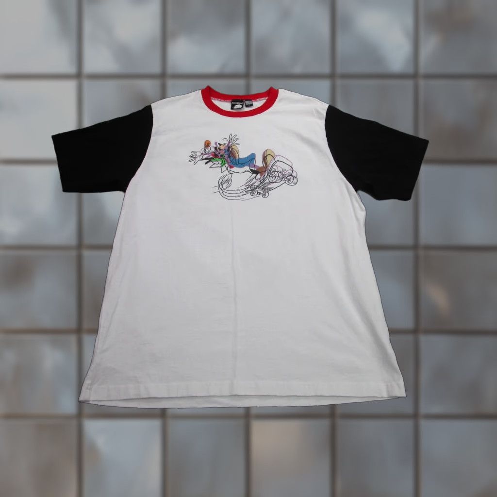Noon Goons Noon Goons Graphic Skateboard T-Shirt Mens XL White Black Red Made in USA Size US XL / EU 56 / 4 - 1 Thumbnail