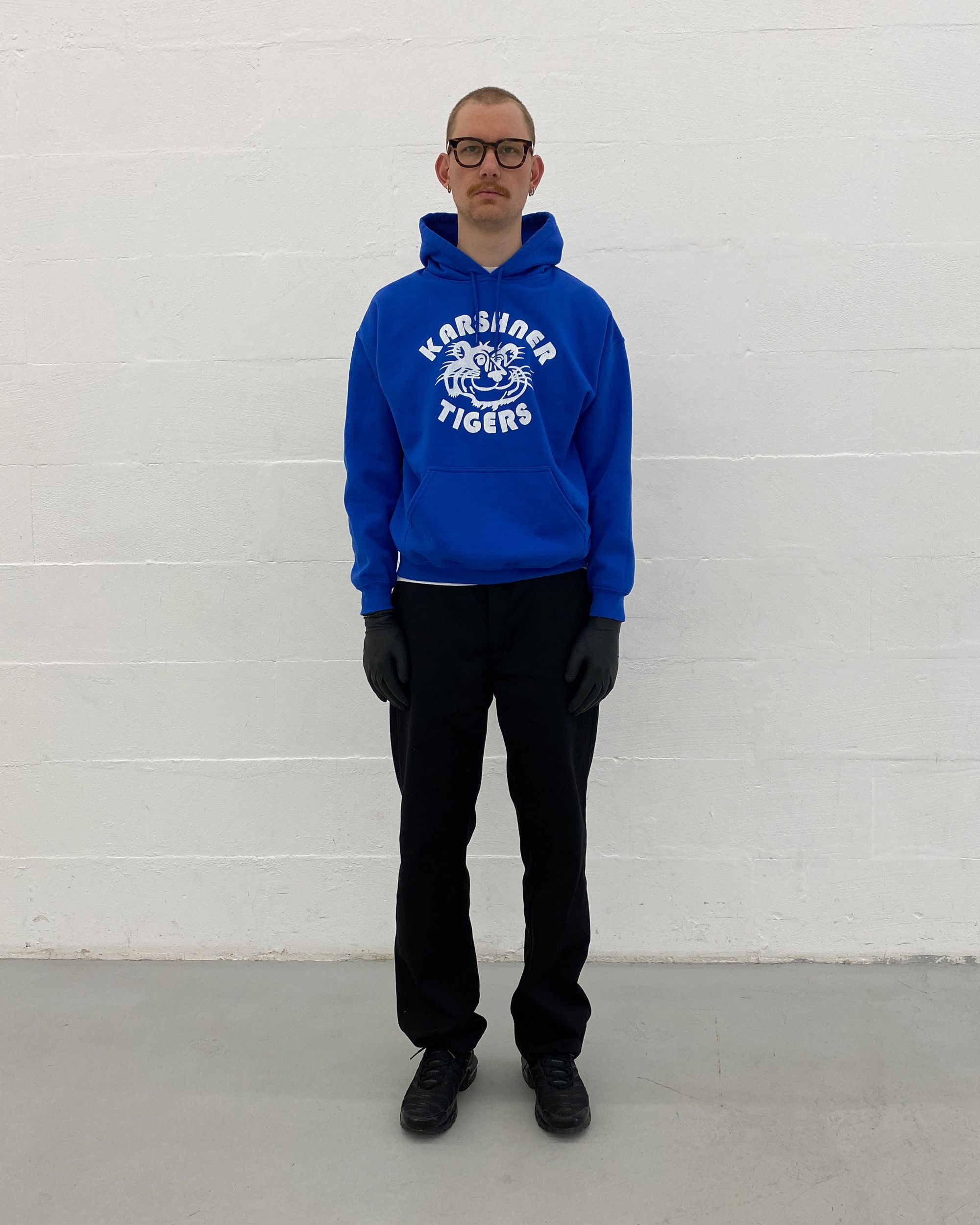 Vintage 2000s Karshner Tiger Elementary School Hoodie Size US M / EU 48-50 / 2 - 7 Thumbnail