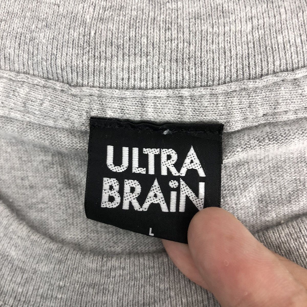 Band Tees × Vintage Vintage Ultra Brain Neo Punk Tee Shirt Size US L / EU 52-54 / 3 - 6 Thumbnail