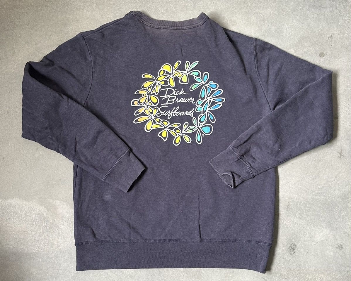 Vintage VINTAGE DICK BREWER SURFBOARDS SUNFADED SWEATSHIRT Size US L / EU 52-54 / 3 - 1 Thumbnail