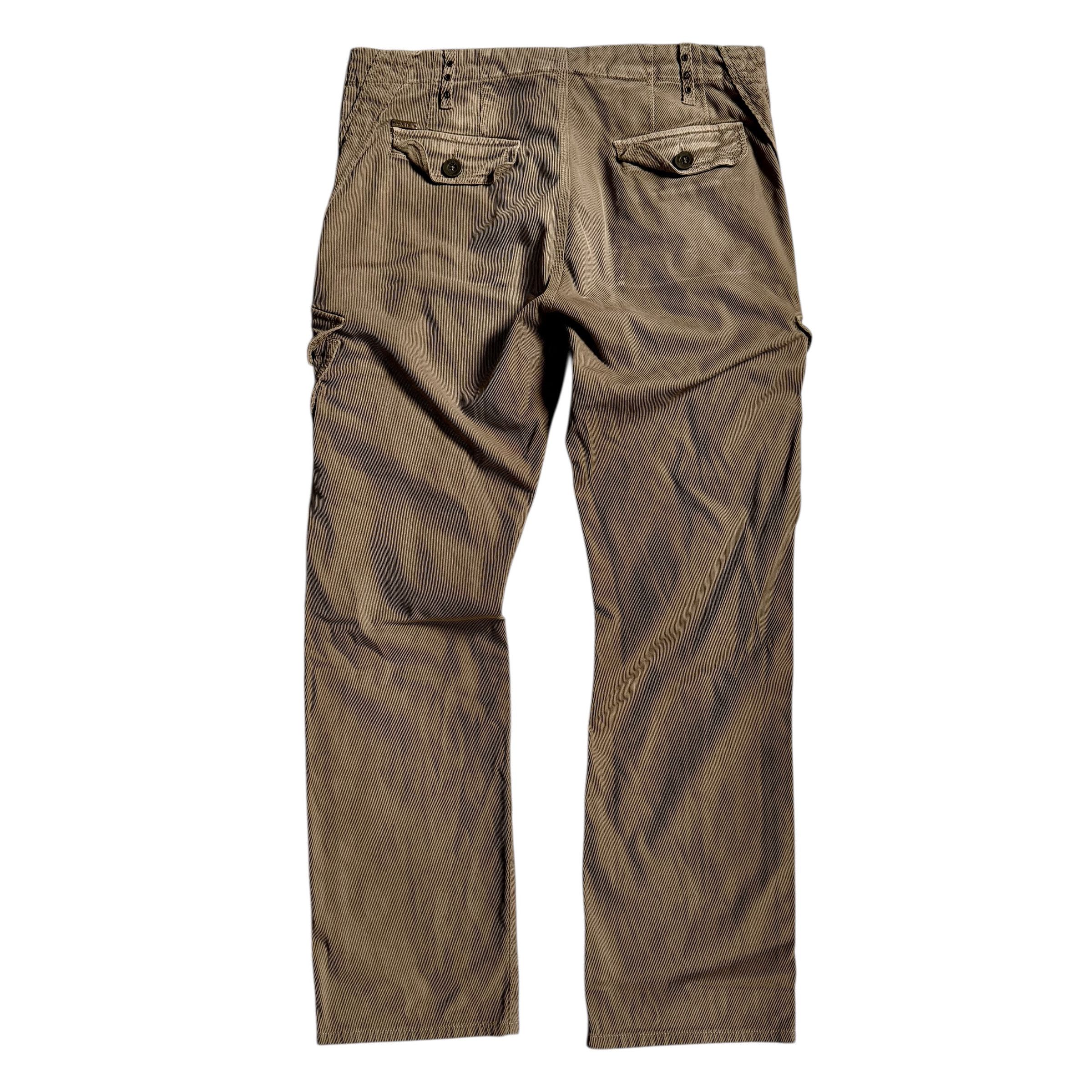 Just Cavalli Just Cavalli X Roberto Cavalli 2006 Velvet Cargo Pants Size US 36 / EU 52 - 2 Thumbnail