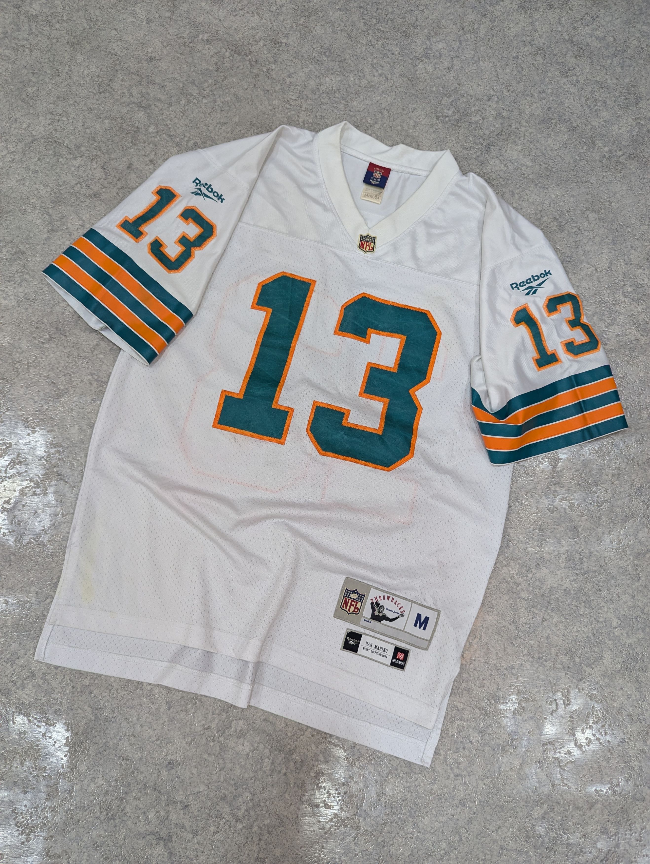 Reebok VTG Miami DOLPHINS x Dan Marino Size US M / EU 48-50 / 2 - 1 Thumbnail