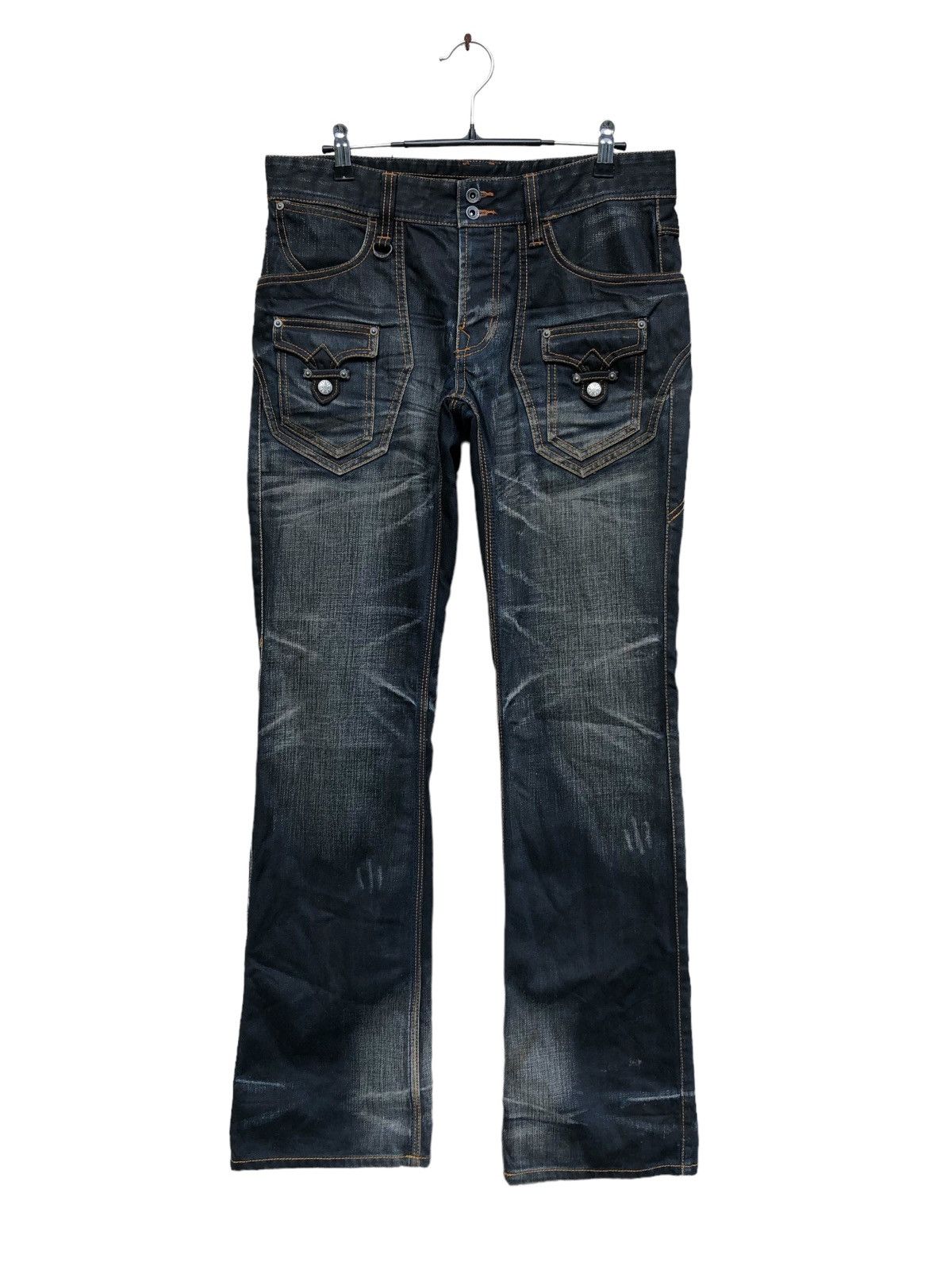 image of Hysteric Glamour x Nicole Club For Man Denim in Indigo, Men's (Size 33)