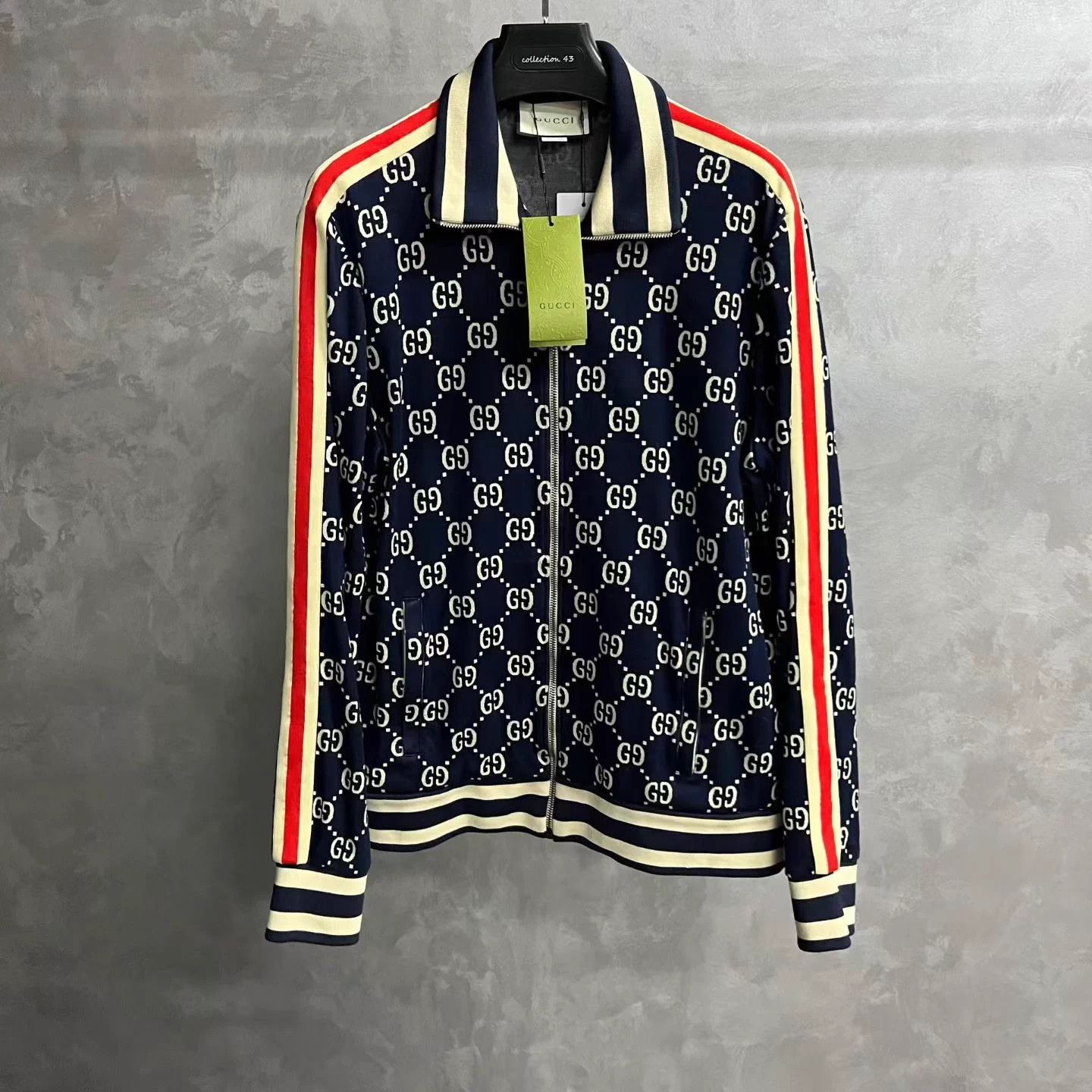 Gucci Gucci GG Supreme Cotton Zip Jacket XXL New w/ Tags Size US XXL / EU 58 / 5 - 1 Thumbnail