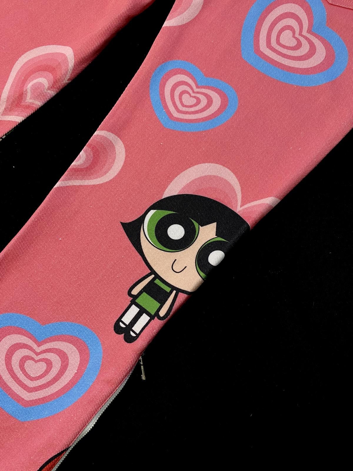 Japanese Brand Rare AONE4SURE The Powerpuff Girls Pink Unisex Pants S Size US 28 / EU 44 - 9 Thumbnail