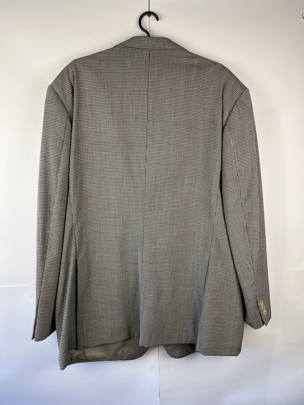 Ermenegildo Zegna Ermenegildo Zegna VIntage Wool Plaid Blazer Jacket Size 46R - 6 Thumbnail