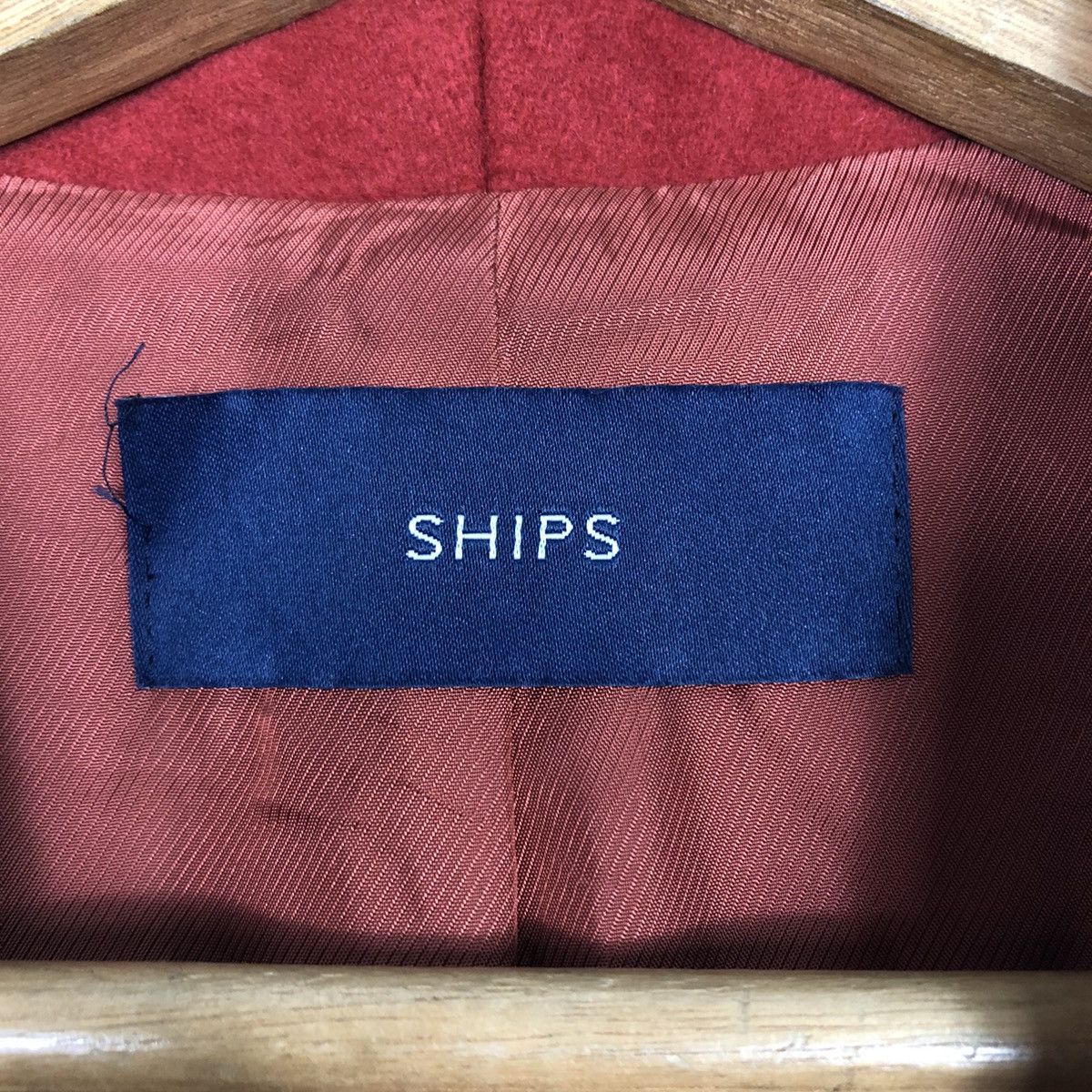 Japanese Brand 📌Rich Red Vintage Long Wool Jacket Ships Issey Miyake Size M / US 6-8 / IT 42-44 - 19 Thumbnail