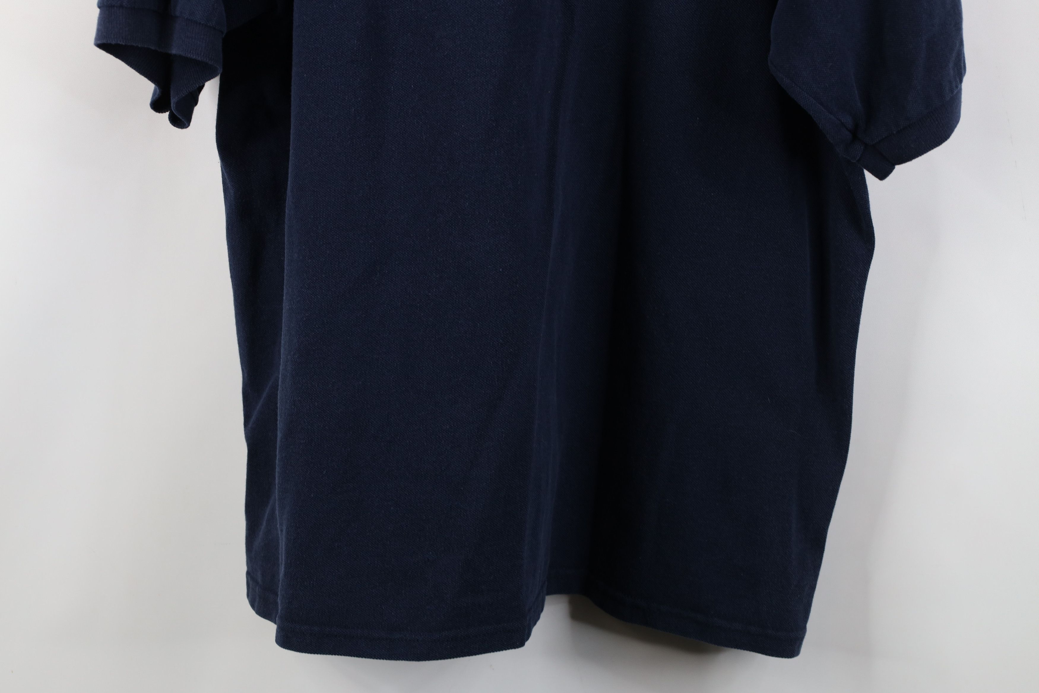 Vintage Vintage 90s English D Detroit Tigers Baseball Golf Polo Blue Size US L / EU 52-54 / 3 - 13 Thumbnail