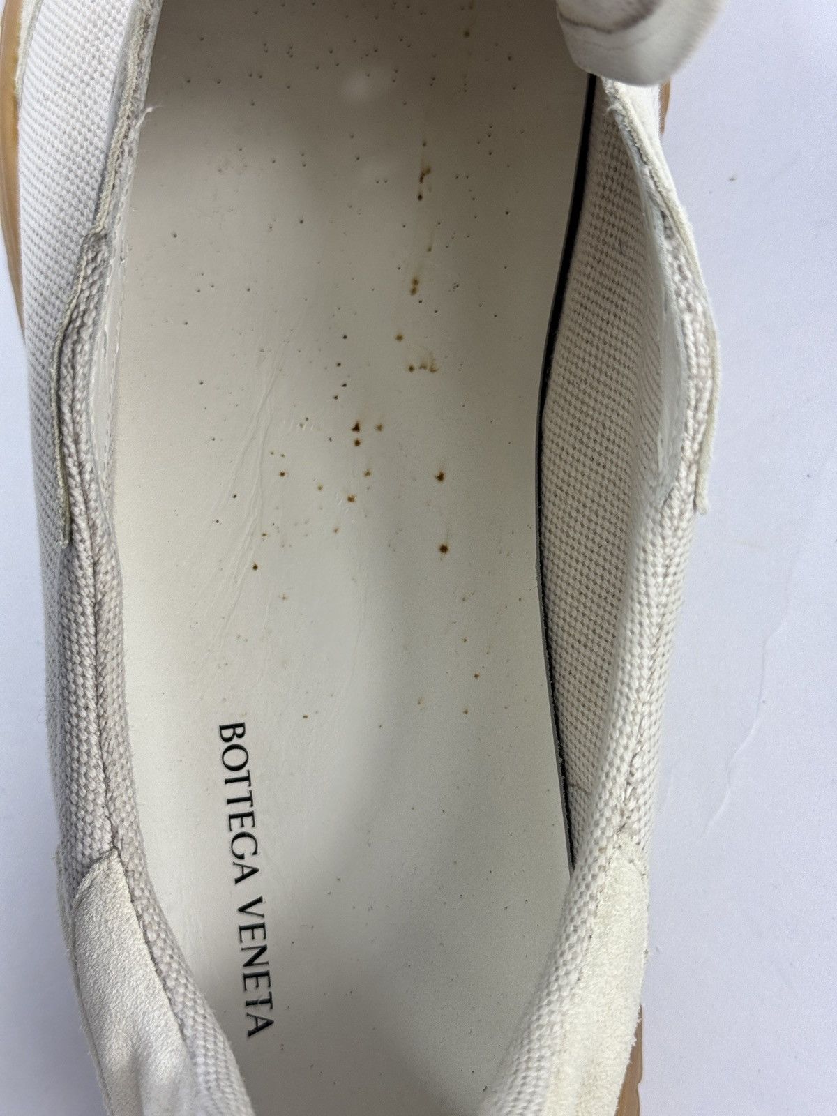 Bottega Veneta CANVAS LOW TOP SNEAKERS Size US 12 / EU 45 - 10 Thumbnail