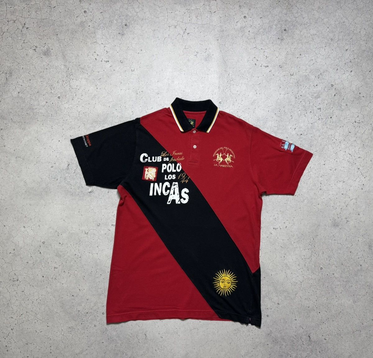 La Martina La Martina Luxury Polo Shirt Size L Vintage Size US L / EU 52-54 / 3 - 2 Thumbnail